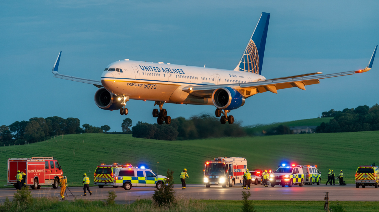 United Airlines Flight UA770 Emergency Diversion