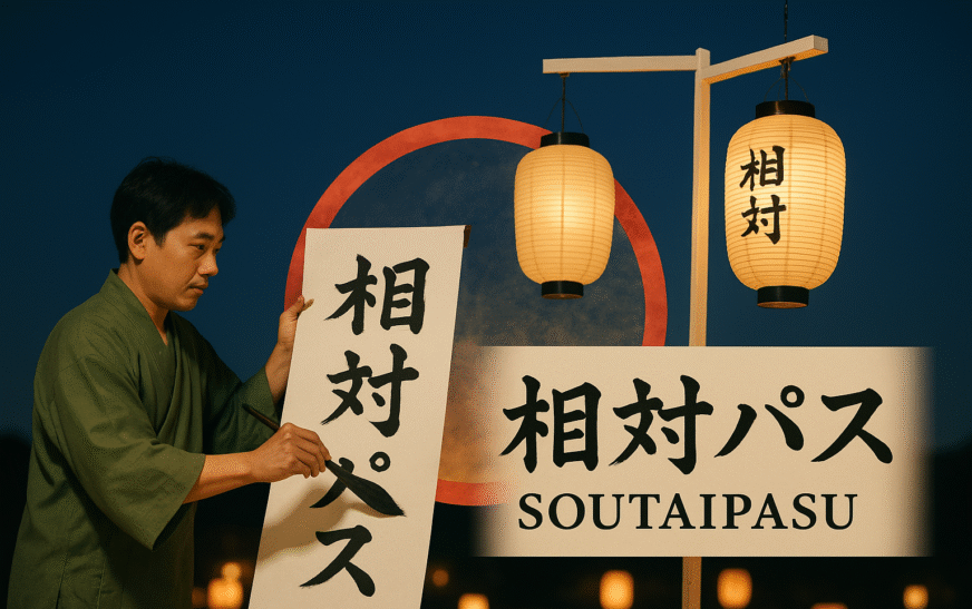 Soutaipasu: Technical, Cultural and Creative Meaning in the Japanese 