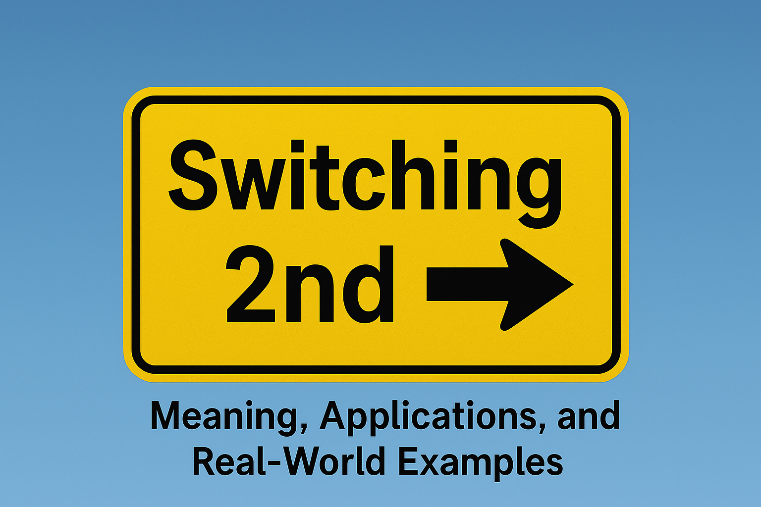 Switching 2nd: Meaning, Applications, and Real-World Examples