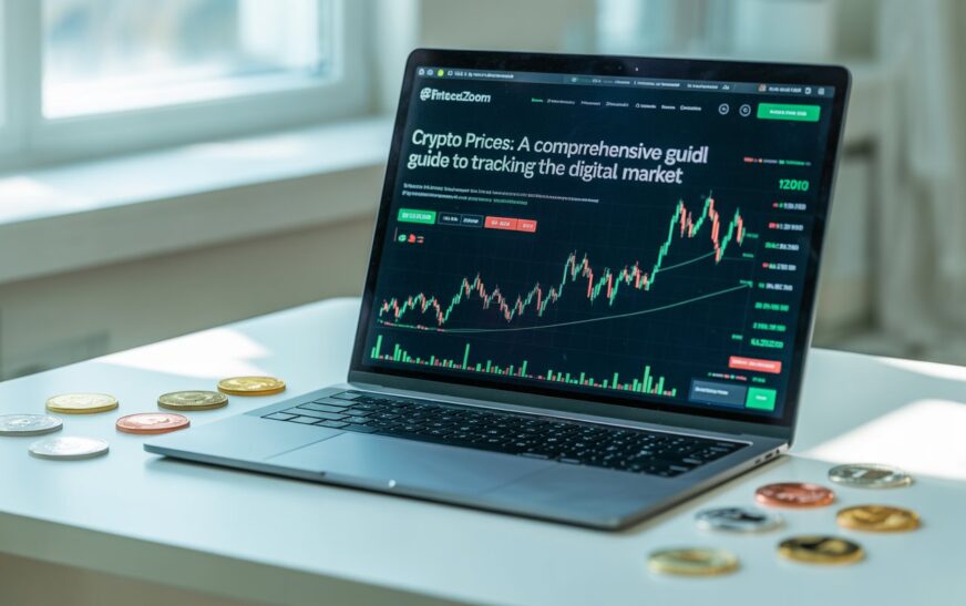 Fintechzoom.com crypto prices chart showing real-time digital asset market trends and updates