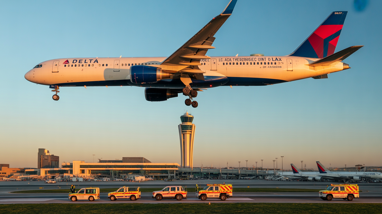 Delta Flight DL275 Diverted to LAX: A Precision Decision in the Skies