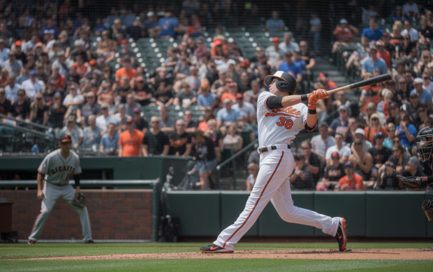Baltimore Orioles vs San Francisco Giants players in action with full game stats and analysis
