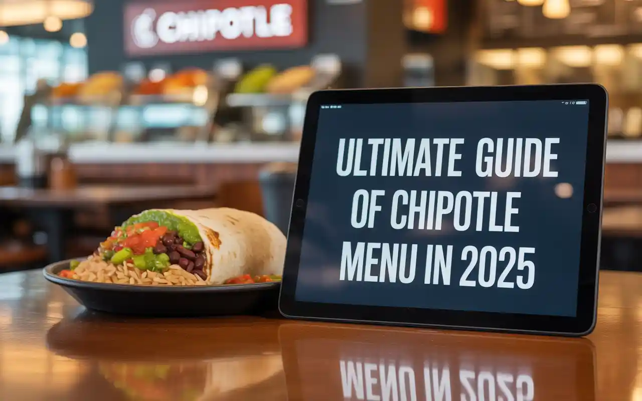 Ultimate Guide of Chipotle menu in 2025