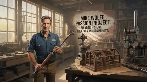 Mike Wolfe Passion Project: Blending History, Creativity, and Community