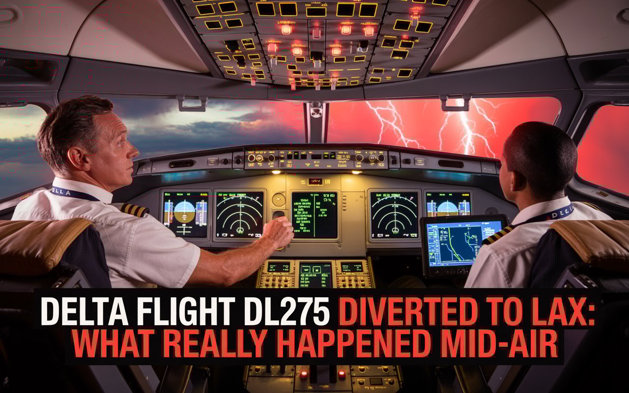 Delta Flight DL275 Diverted to LAX: What Really Happened Mid-Air