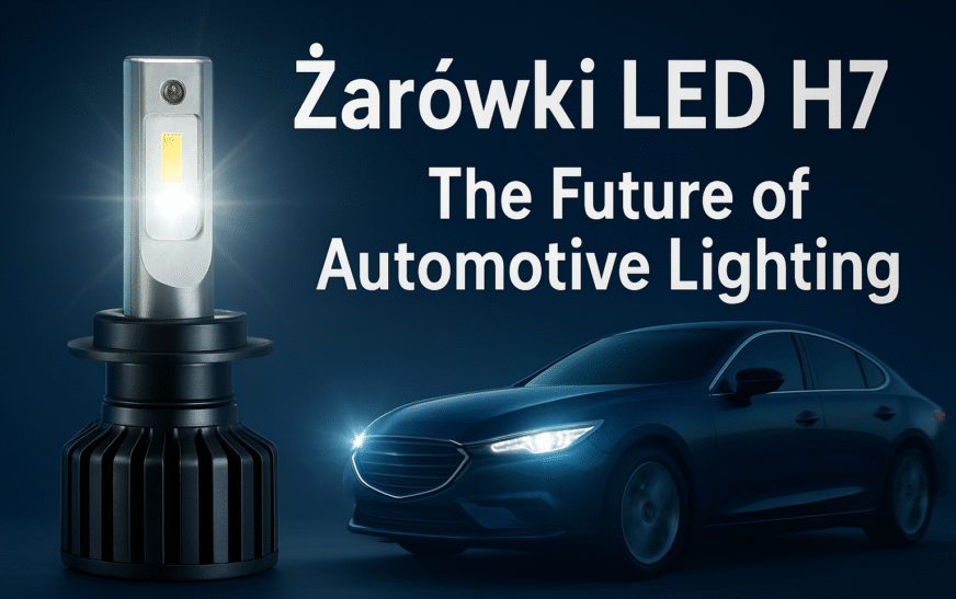 Żarówki LED H7 car headlight bulbs – modern automotive lighting innovation