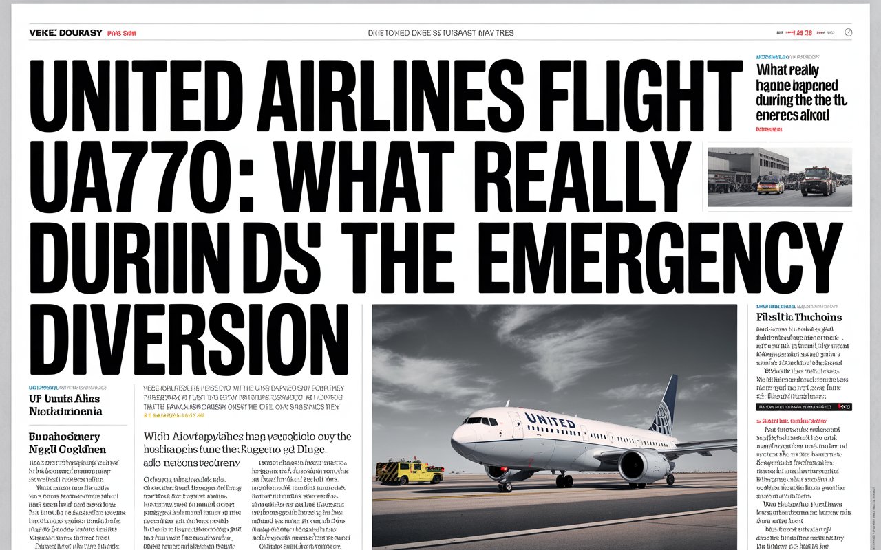 United Airlines Flight UA770: What Really Happened During the Emergency Diversion