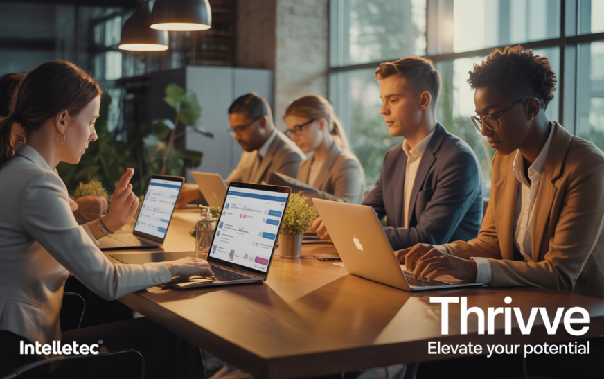Thrivve by Intelletec platform connecting professionals and modern workforce opportunities